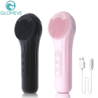 AquaGlow Sonic Cleansing Brush – Waterproof Deep Clean & Exfoliation